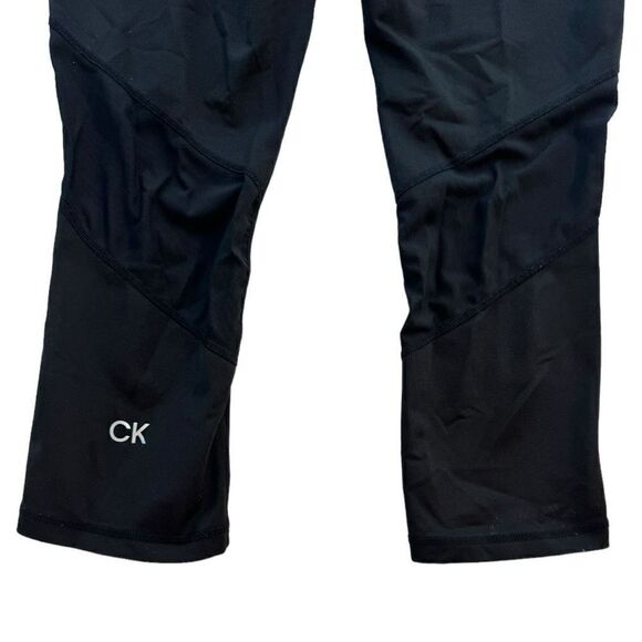 Calvin Klein Women’s Black Capri Leggings Performance Wick Size Medium - Picture 4 of 8